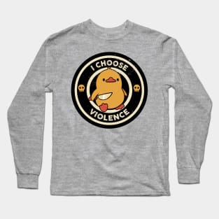 Funny Duck - Daily Resolution Long Sleeve T-Shirt